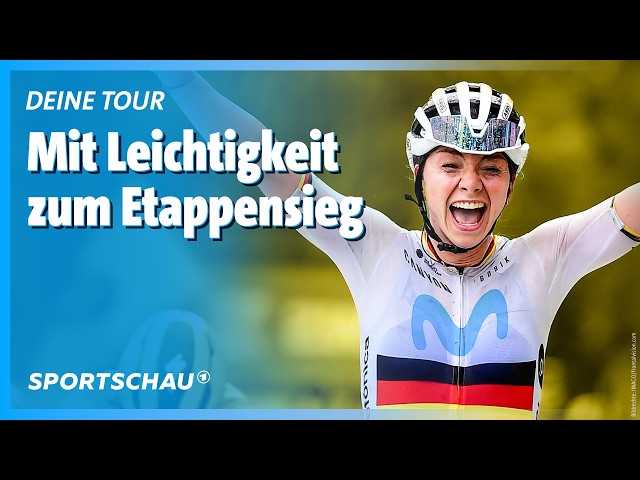 Liane Lippert und ihr "schönster Sieg" bei der Tour de France Femmes | Deine Tour | Sportschau