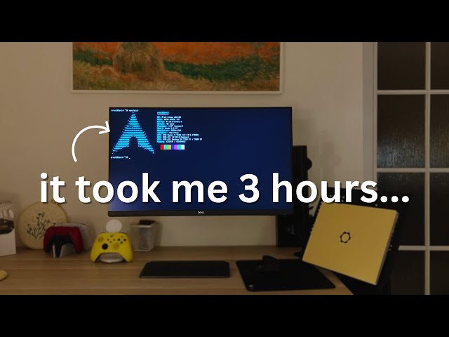 Surviving My First Arch Linux Install (Barely)