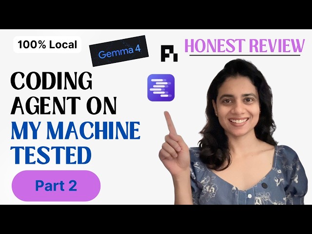 I Tested Gemma 4 + Pi as a Local Coding Agent - Honest Review (Part 2)