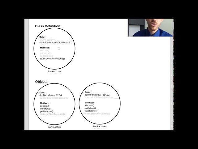 Static Variables And Methods