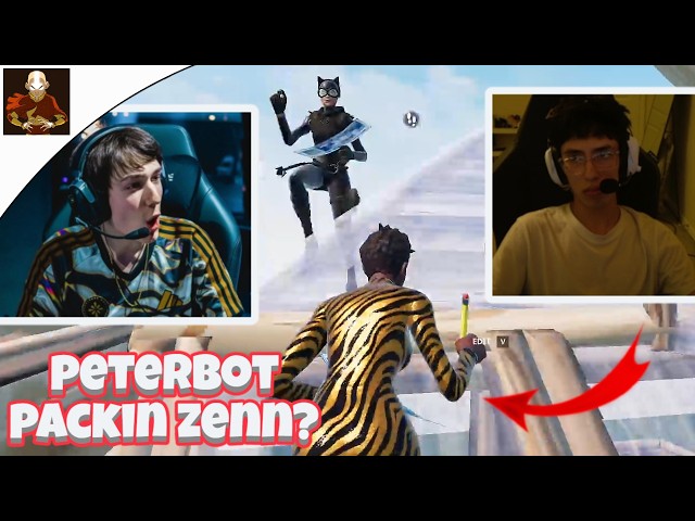 ZENN vs PETERBOT😳 (1v1 BUILDFIGHT) [FORTNITE TOKEN/WAGER]