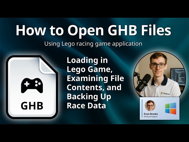 How to Open GHB Files (Lego Ghost Path)