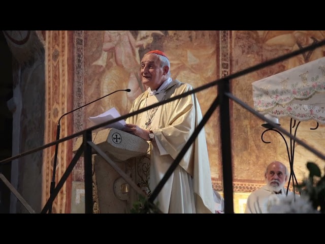 Zuppi in Pomposa for the abbey's 1000th anniversary