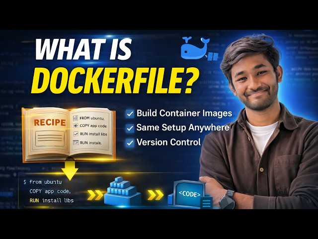 What is Dockerfile? 🐳 | Dockerfile Explained for Beginners | DevOps Basics