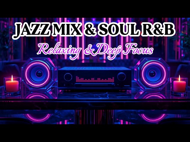 Smooth Jazz & Soul R&B 24/7 – Midnight Jazz Lounge | Relaxing Instrumental Vibes