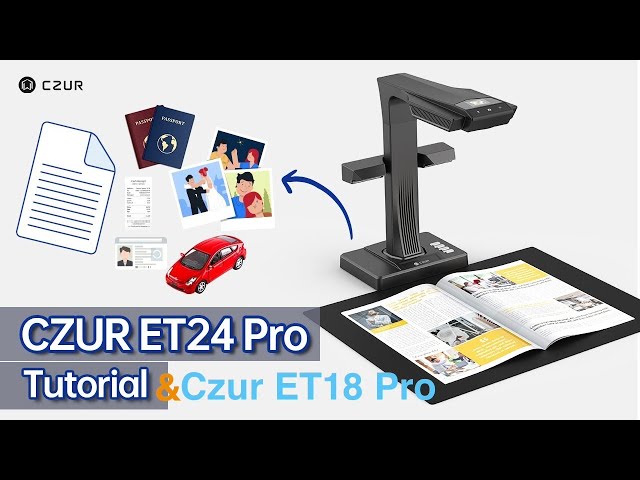 Unboxing & Full Installation: CZUR ET18 Pro and ET24 Pro Book Scanners