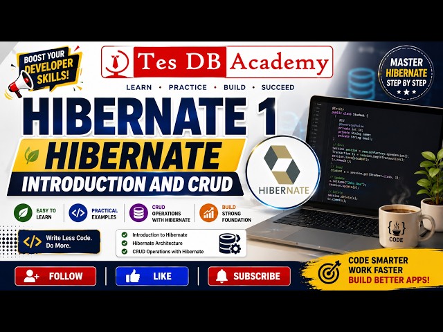 Hibernate #1 - Introduction - Setup - CRUD