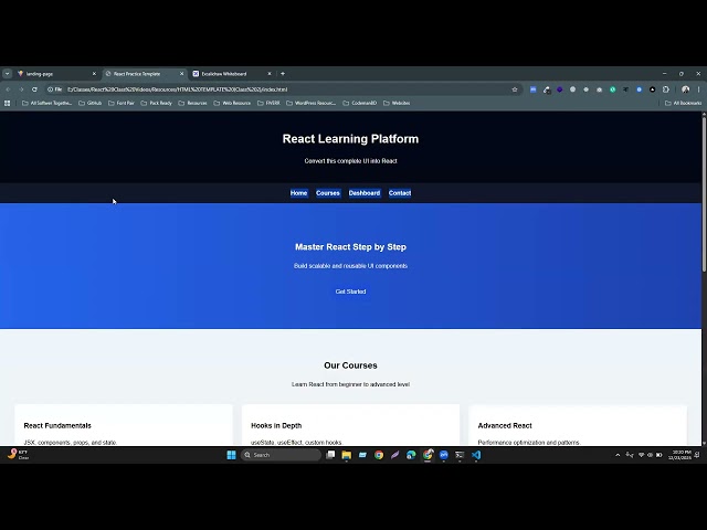 This is Class 03 – Part 01 - React JS Bangla Tutorial for Beginners (Complete Series)