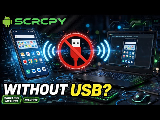 How To Use Scrcpy Without USB Debugging