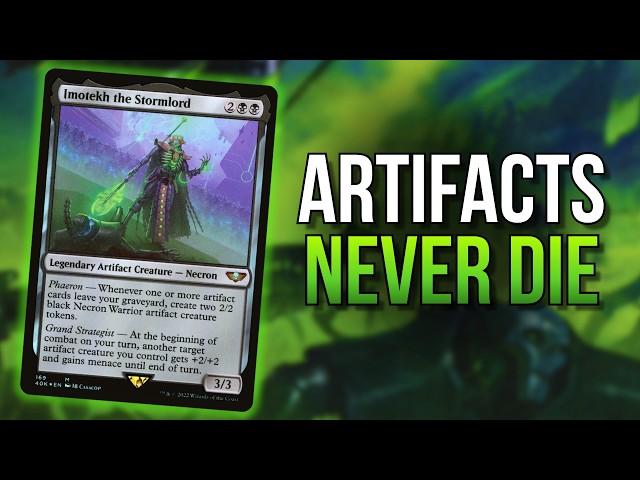 Necrons. Reanimate. Overrun! | Imotekh Commander Deck Tech