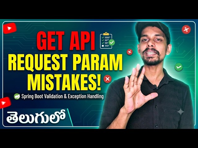 #14 Request Params Validation Mistakes You Might Be Making | Spring Boot Exception Handling Get API