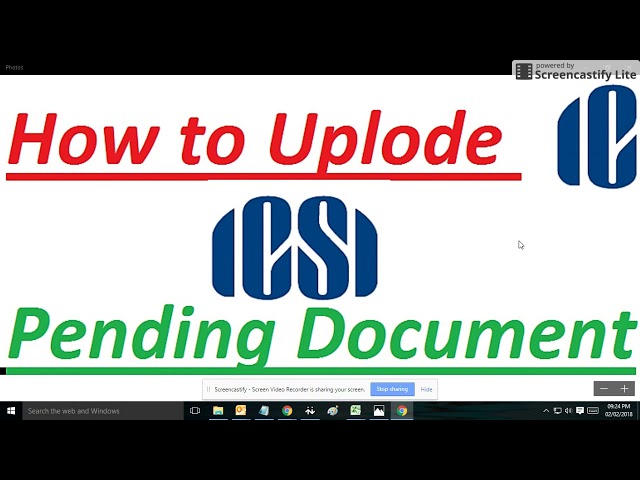 ICSI || How to Upload CS Pending Documents with the help of | ICSI LIVE UPDATE | #Rajpicz
