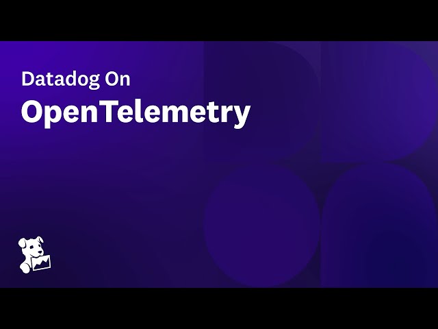 Datadog on OpenTelemetry