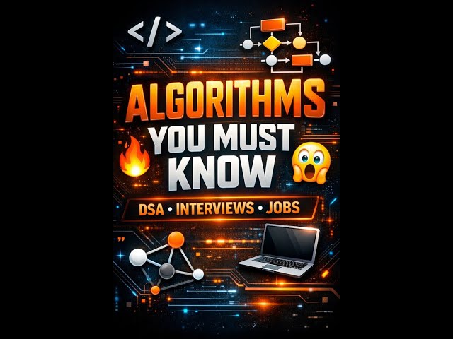 Programmers Ye Algorithms Zaroor Jaane 🔥 | DSA for Placements | LIVE 🔴