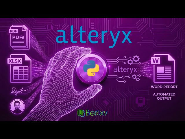 How to Automate Word Reports using Alteryx & Python: Insert Dynamic Text, Tables & Images