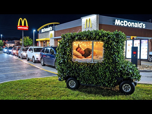 I Turned a Golf Cart into a Stealth Camper