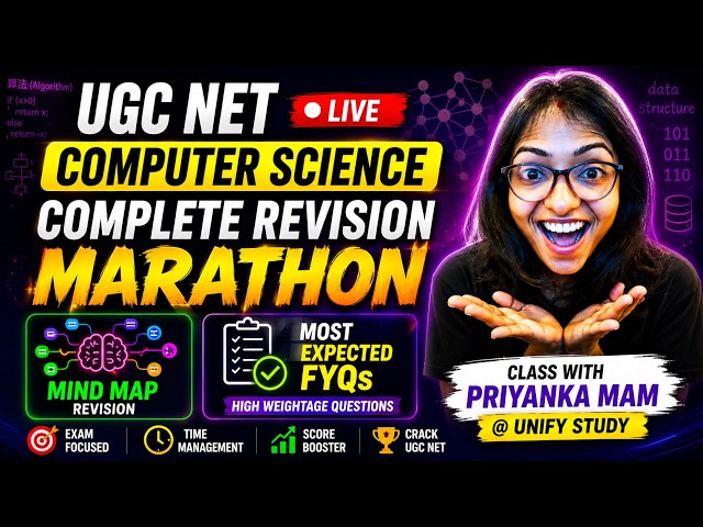 UGC NET CS Complete Revision Marathon 🔥 Mind Maps + Most Expected PYQs | Target NET JRF 2026