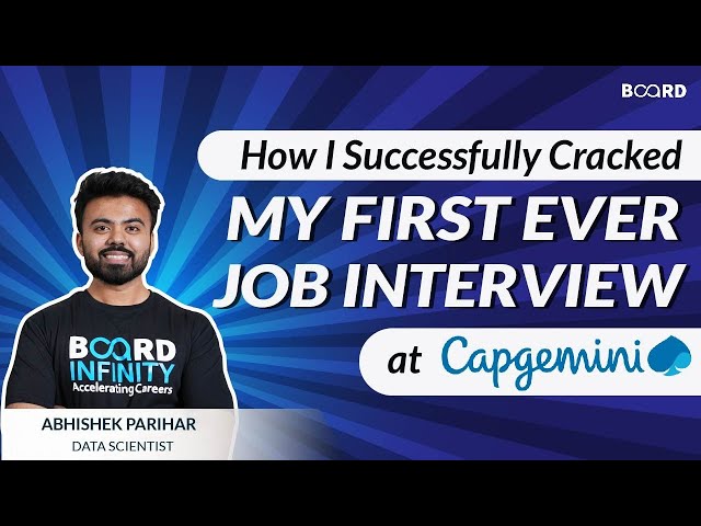 How I Successfully Cracked My First Ever Job Interview at Capgemini | Data Science Success Story