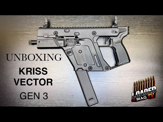 UNBOXING the Kriss Vector Gen 3 