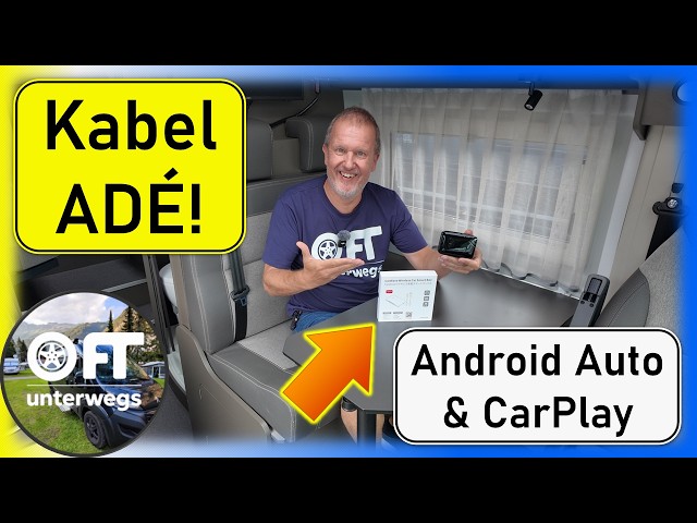No More Cable Clutter! Easily Retrofit Wireless CarPlay & Android Auto