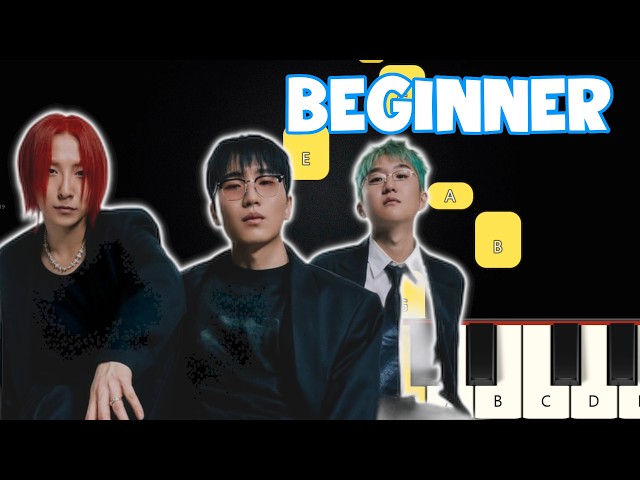 love - wave to earth | Beginner Piano Tutorial | Easy Piano