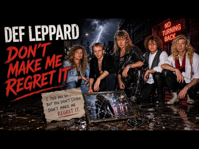 Def Leppard - Don't Make Me Regret It