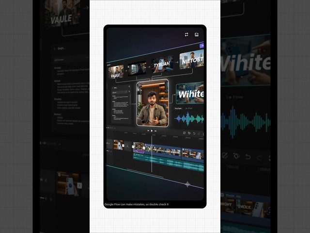 Google Flow AI Can Now Edit Your Videos 🤯 #shorts