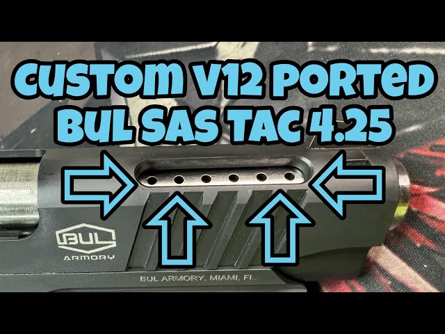 Custom V12 Ported Bul SAS Tac 4.25 By South West Precision Arms