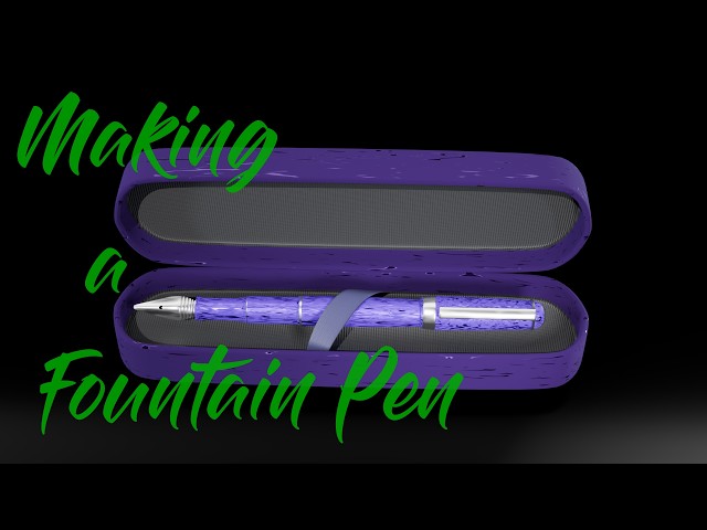Blender Tutorial: How to Make a Fountain Pen