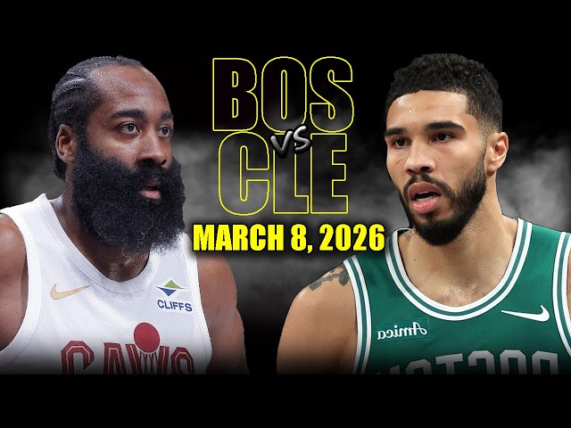 Boston Celtics vs Cleveland Cavaliers Full Game Highlights – March 8, 2026 | NBA Season