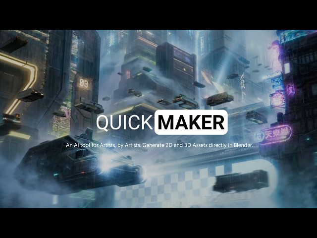 QuickMaker - AI Blender Addon