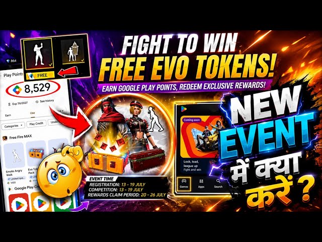 Fight to Win Free Evo Tokens! Google Play League | New Event in News: Fight to Win Free Evo Token...