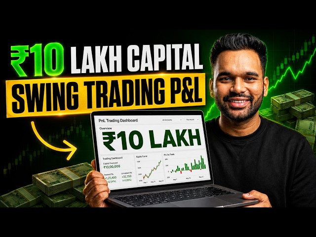 📊 Swing Trading with 1 Lakh Capital || Profit or Loss?