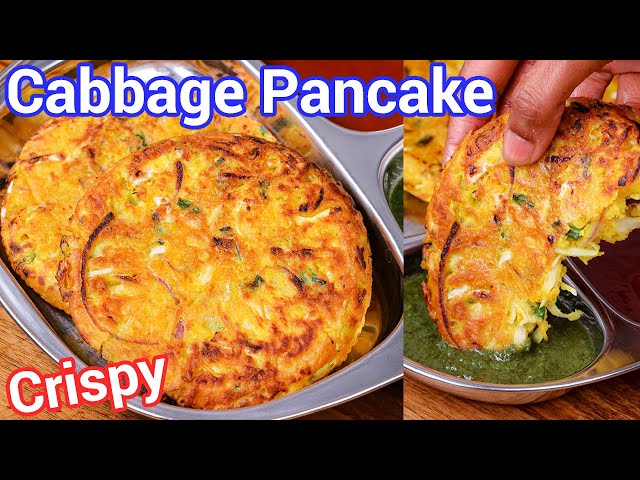 Healthy Cabbage Pancake Recipe - Easy 10-Min Breakfast Idea | Quick & Healthy Breakfast You’ll Love!
