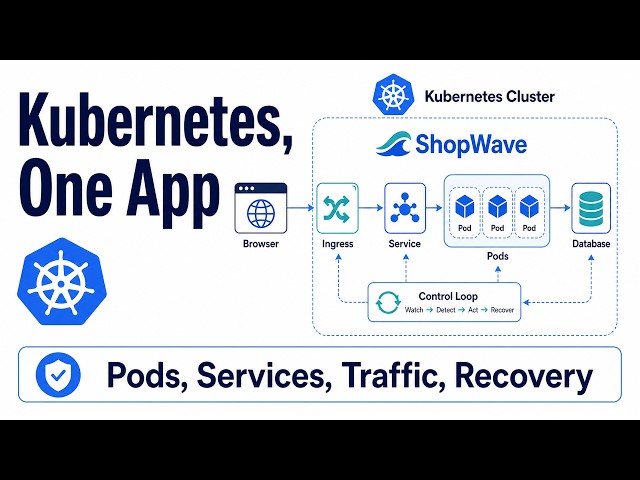 Kubernetes Explained Using One Real Application