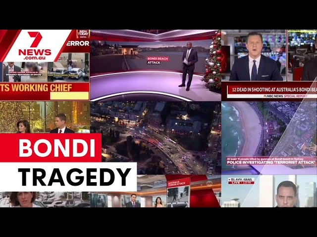 World leaders unite after Bondi shooting tragedy | 7NEWS