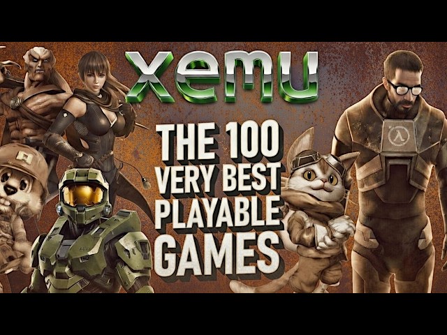 Xemu emulator | The 100+ best (playable) original Xbox games