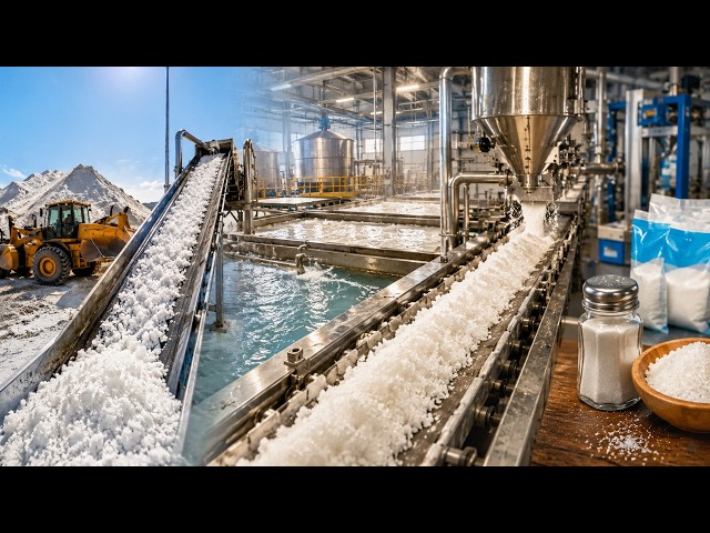 How Salt Is Made at Scale – From Raw Source to Daily Use
