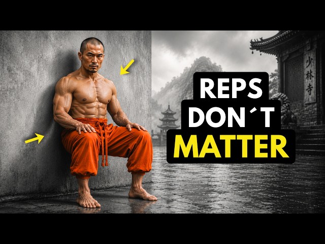 Shaolin Monk: 6 Isometric Holds That Build Leg Muscle and Strength Faster Than Weights