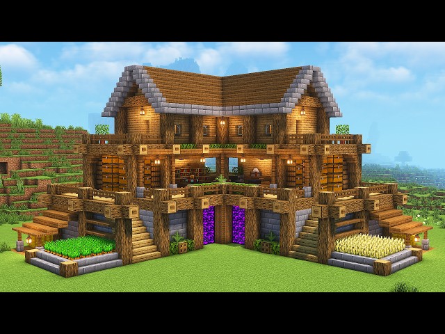 Minecraft: Ultimate Survival House Tutorial | How To Build