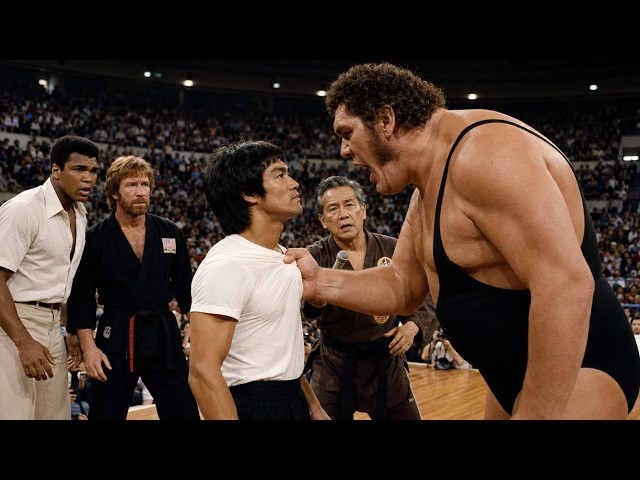 André the Giant Grabbed Bruce Lee at a Karate Tournament — 5 Seconds Later, Ali Stood Up