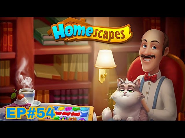 Homescapes Gameplay (Android, ios) Ep 54. Level 581-600. (Garage - Day 4) Walkthrough. (Part 2) ☆