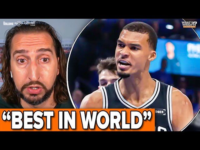 Nick Wright OFFICIALLY declares Wemby the BEST PLAYER IN BASKETBALL | NBA Reaction Spurs-Thunder