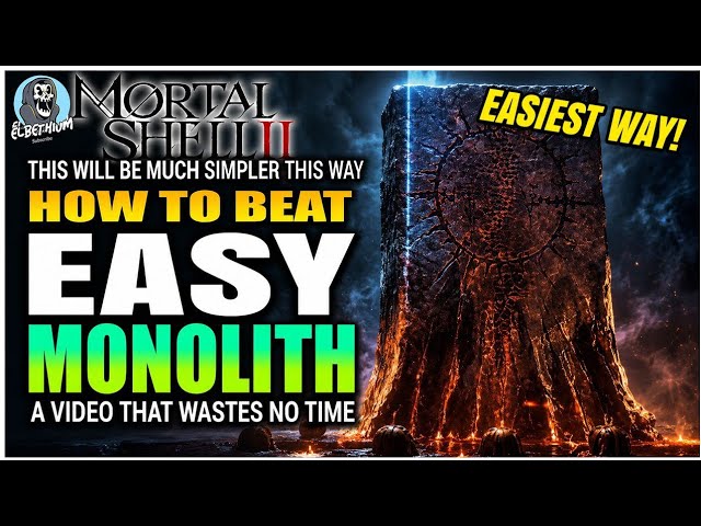 HOW TO BEAT Monolith Boss EASY GUIDE | Mortal Shell 2