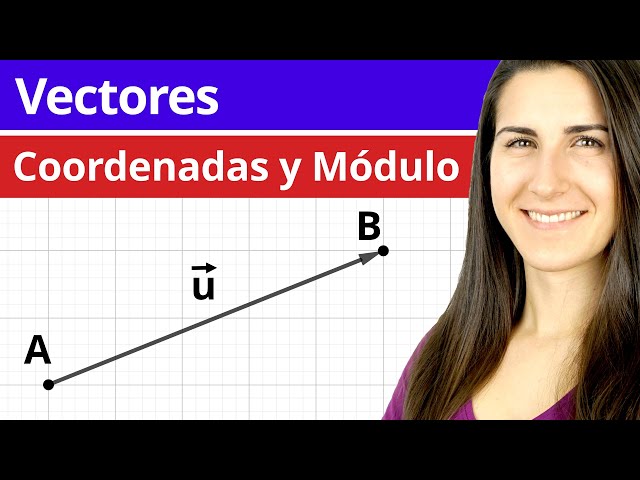 VECTORES en el Plano ↗️ Concepto, COORDENADAS y MÓDULO
