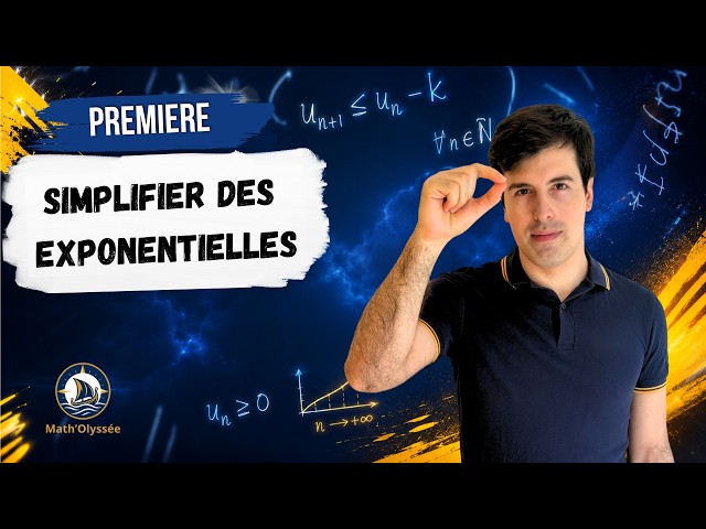 Simplifier des exponentielles