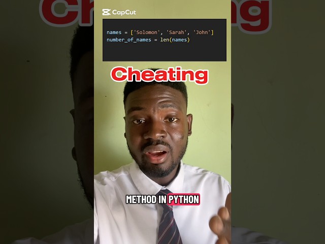 How Python len() actually works. .#Python #LearnPython #Programming #Coding #Developers