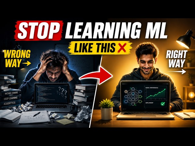 Stop Learning Machine Learning Like This | Do This Instead