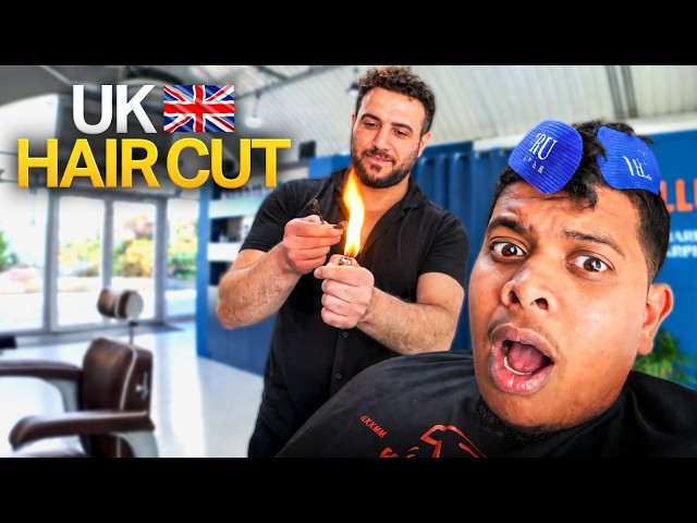 London Fire Haircut 🔥😱 - Irfan's View
