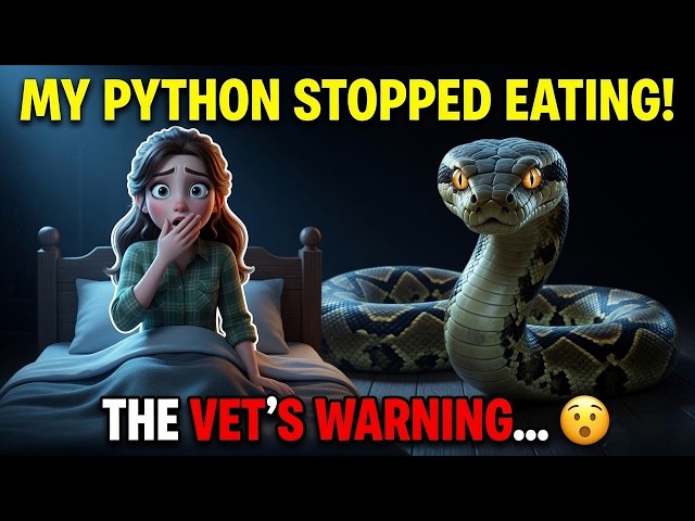 Pet Python Stopped Eating | The Vet's Warning Changed Everything 🐍